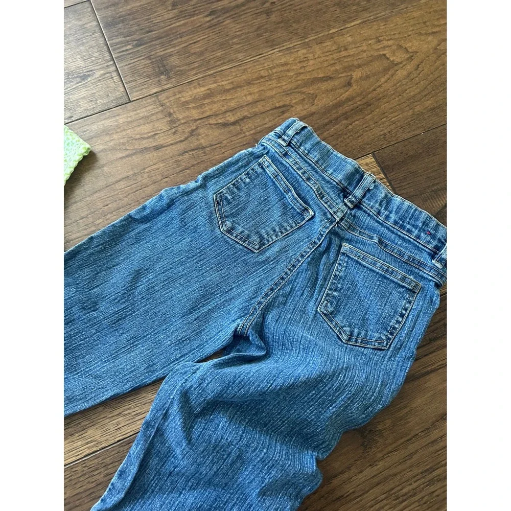 BT Kids Gingham Dress & Z Cavaricci Embroidered Jeans Girls Size 6/6X Bundle y2k - Picture 5 of 8